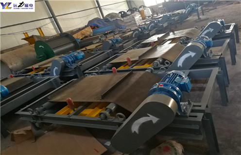 電磁自卸式除鐵器，甘肅電磁自卸式除鐵器設計_甘肅電磁自卸式除鐵器設計廠(chǎng)家配件_型號及工作視頻
