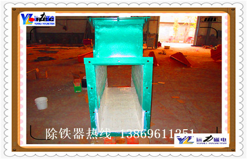 管道除鐵器，海南管道除鐵器型號_海南管道除鐵器型號廠(chǎng)家應用安裝示意圖型12000高斯_可定制工作原理