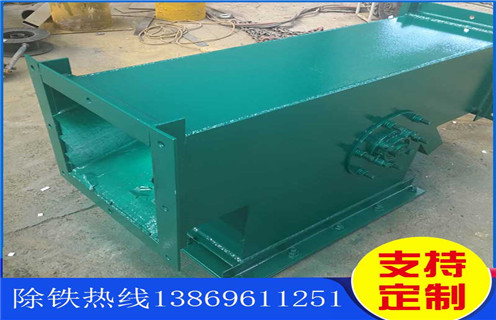 管道除鐵器，上海管道除鐵器型號_上海管道除鐵器型號廠(chǎng)家應用安裝示意圖型12000高斯_可定制工作原理